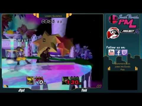 Smash @ Skyloft 8/21 - Losers Quarters - Jfyst (Sonic/Lucario) vs Fluid (Snake)