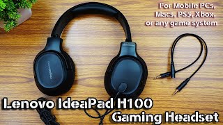 Lenovo IdeaPad H100 Gaming Headset For Mobile |  PC |  laptop