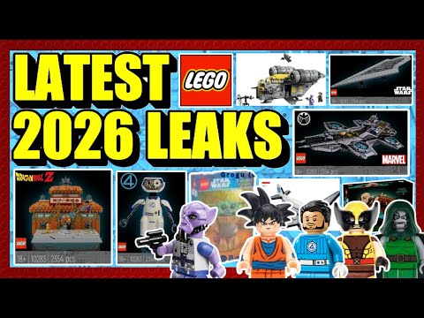 INSANE NEW LEGO LEAKS! Marvel, Star Wars, Dragon Ballz, Ideas, Art & MORE!