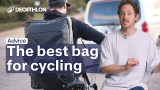 ADVICE - Panniers vs backpack vs Rucksack: choose right? 🚲 I Decathlon