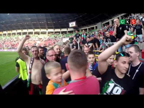 Kulisy meczu GKS Tychy - Stal Mielec. Radość gospodarzy [WIDEO]