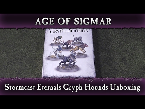 Unboxing Stormcast Eternals Gryph Hounds - Warhammer Age of Sigmar