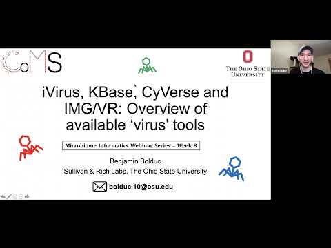 Microbiome Informatics Series: Viromics 1 – iVirus, KBase and IMG/VR | Ben Bolduc