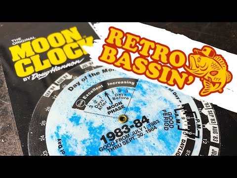 Know the BEST TIME to fish with this Moon Clock (Lost Lessons of the Bass Professor - Part 3)