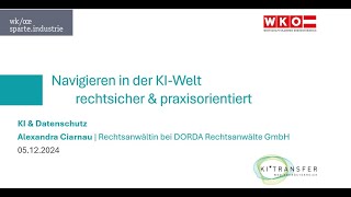 WKOÖ | KI*Talk: KI & Datenschutz