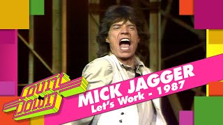 Mick Jagger - Let&#39;s Work (Countdown, 1987)
