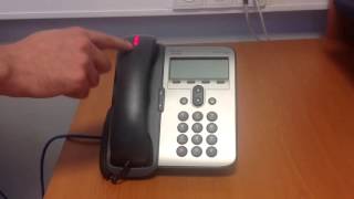 IP phone 7906/7911 factory reset