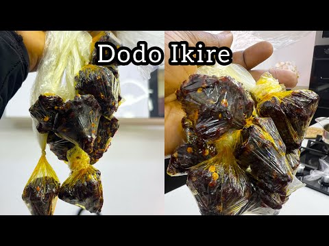 How to Make Dodo Ikire – Nigerian Spicy Fried Plantain Snack 🍌🔥