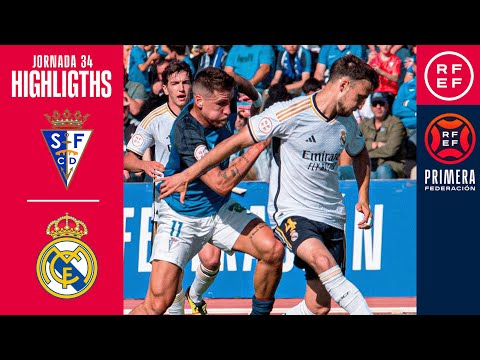Resumen de San Fernando CD vs RM Castilla Jornada 34