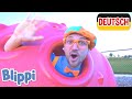 Blippi Deutsch - Blippi besucht einen Spielplatz | Abenteuer und Videos für Kinder
