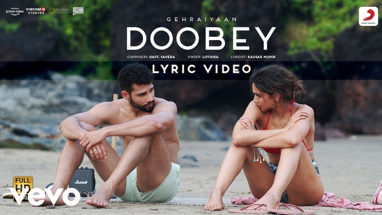 Gehraiyaan - Doobey Song Lyrics | PDF Download