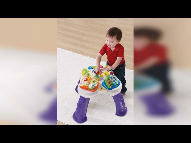 Vídeo relacionado con VTech-Baby Mesita Infantil Actividades Sensoriales, Mesa de Desarrollo para bebés con múltiples Juegos, Panel Interactivo extraíble, Actividad Musical y evolutiva, Regalo bebés +9 Meses, Versión ESP