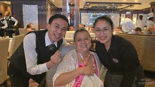 CRUISIN' - Days 6 - 8: last days, saying bye to our awesome servers - OVATION OF THE SEAS