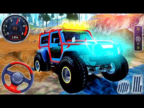 Off-road 4×4 Jeep Simulator - Offroad Jeep Driving Adventure || Android GamePlay 