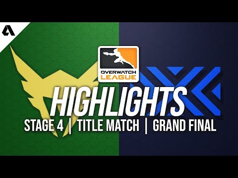 Los Angeles Valiant vs New York Excelsior | Overwatch League Highlights OWL Stage 4 Grand Finals
