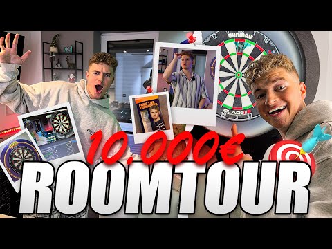 MEIN 10.000€ DARTS STREAMING RAUM! 😱🎯 (SCOLIA ERKLÄRUNG + WIE STREAMT MAN DARTS?) 🔥