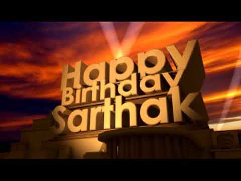 Happy Birthday Sarthak