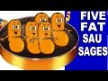 FIVE FAT SAUSAGES - with Lyrics 