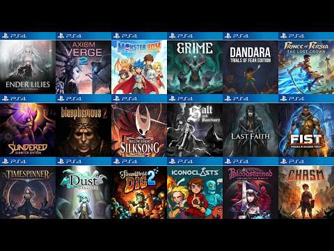 Top 20 Best PS4 METROIDVANIA Games (Updated 2026)