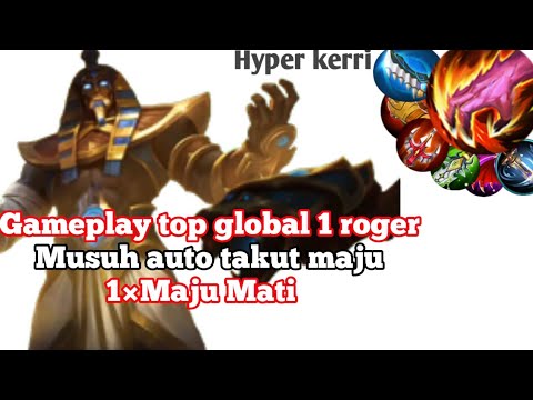 ROGER 10KILL! ROGER BEST BUILD 2021/Top 1 Global Roger GamePlay