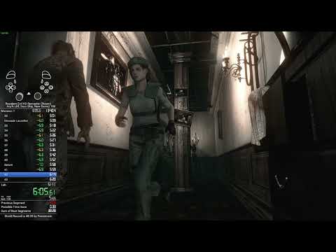 Resident Evil HD Remaster Jill Any% 53:40 IGT