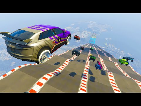 MEGA RAMPA 10.000% IMPOSIBLE! FINAL MUY TENSO!! - GTA V ONLINE