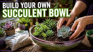 DIY Succulent Bowl: Build Your Own in One Afternoon