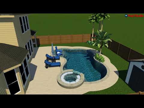 Blue Science Pools - The Mullet Family - James Hinson