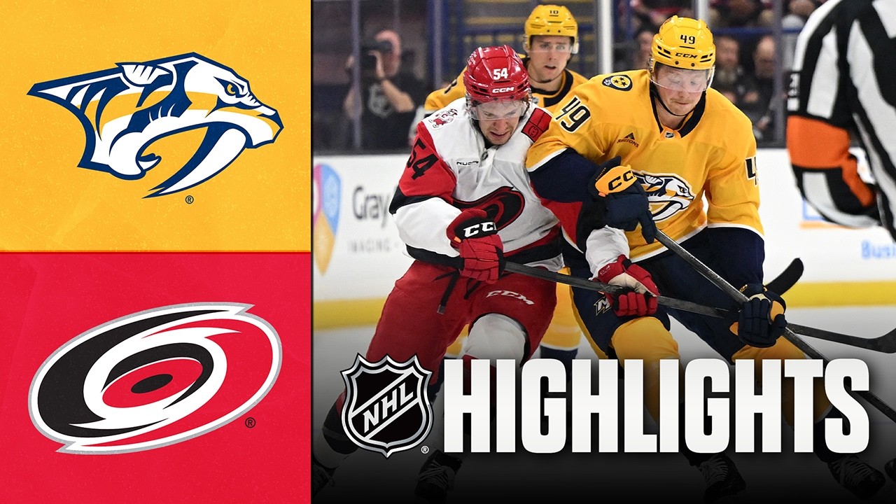 Predators vs. Hurricanes | NHL Preseason Highlights | Sep 24, 2026