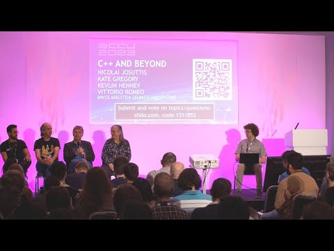 C++ And Beyond: Discussion - Vittorio Romeo, Kevlin Henney, Nico Josuttis & Kate Gregory - ACCU 2023