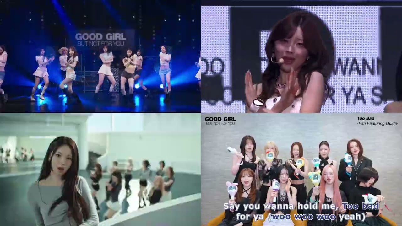 【NiziU】【ライブ音響・ヘッドホン爆音推奨】TOO BAD ライブ思い出すな～