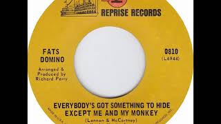 Fats Domino - Everybody&#39;s Got Something To Hide Except Me And My Monkey - December 1968