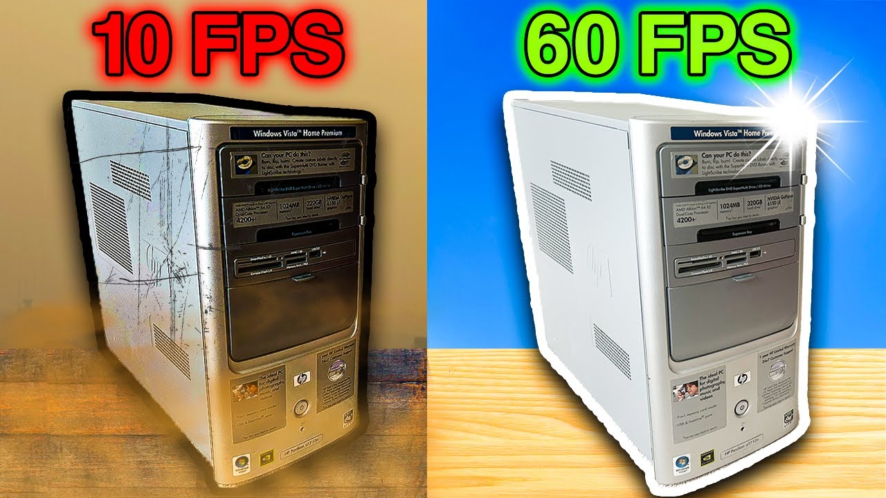 I Revived an 18 Year Old PC With $28... and It Runs Modern Games
