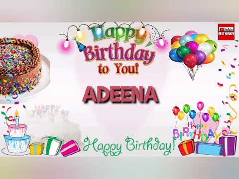 happy birthday to adeena 🎉🎉