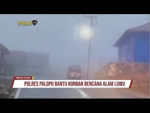 POLRES PALOPO SALURKAN BANTUAN LOGISTIK KORBAN BANJIR