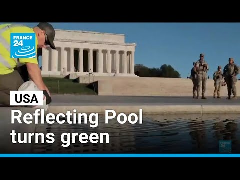 Paint from Trump renovation peels off Washington's Reflecting Pool