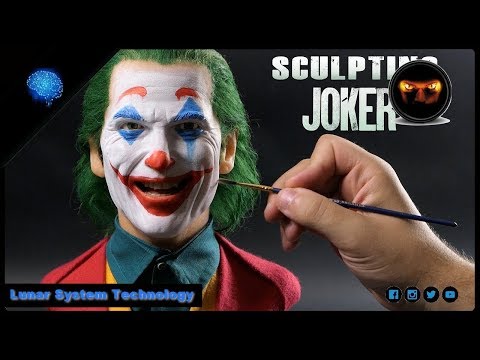 Joker Sculpture Timelapse - Joker 2019 Joaquin Phoenix