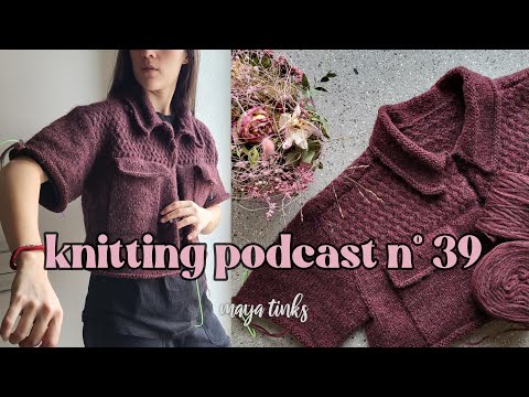 Username change, Roadtrip Shacket and story of a PINK skein - knitting podcast ep. 39