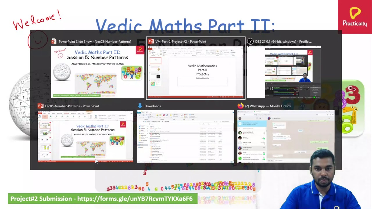 Number Patterns | Vedic Maths Vol-2 | Practically
