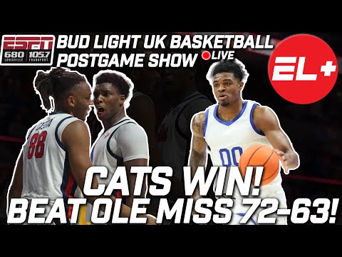 5 IN A ROW! Mark Pope, Cats BEAT Ole Miss & Chris Beard! | Kentucky Basketball Postgame Show 🔴LIVE