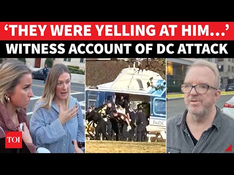 National Guard Shot: Shocking Eyewitness Account; ‘They Had Somebody Pinned Down' | Washington DC'