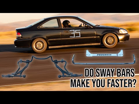 Installing Front & Rear Sway Bars on a EK Civic!