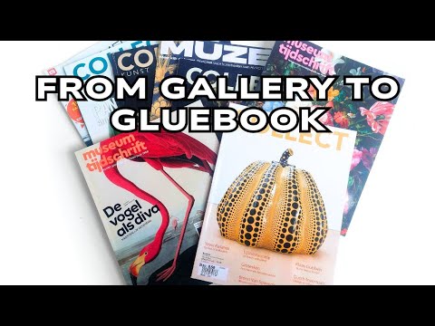 Art Magazine Harvesting for Gluebooking, Collages, and Junk Journals