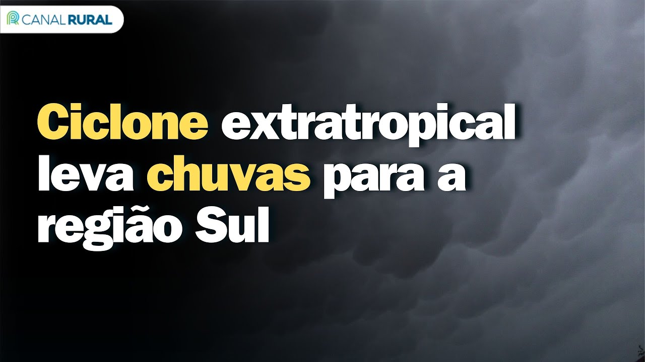 Previsão do tempo | Brasil 15 dias | Ciclone extratropical leva chuvas para a região Sul