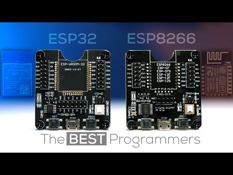 Program Any ESP Modules EASILY with this | ESP32 & ESP8266 Programming Jigs