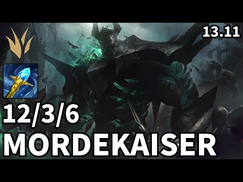 Mordekaiser Jungle vs Fiddlesticks - EUW Grandmaster | Patch 13.11