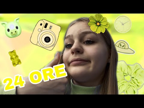 24 ORE doar o culoare😯|24 ORE DOAR IN GALBEN 💛