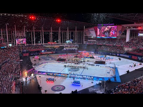 2026 Winter Classic Team Introductions with “Despacito” Live Performance