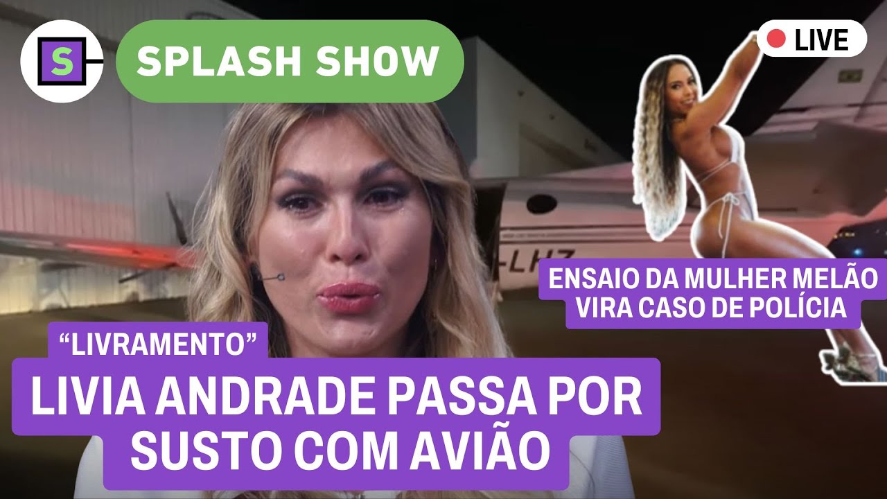 🔴Livia Andrade passa por SUSTO! Mulher Melão causa em ENSAIO no metrô; Vale Tudo tem BEIJO e +