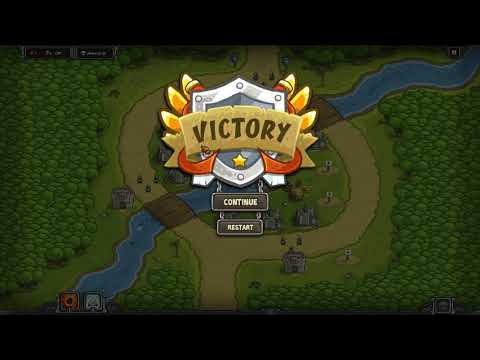 Kingdom Rush - level 4 - Twin Rivers / HEROICO  🏆